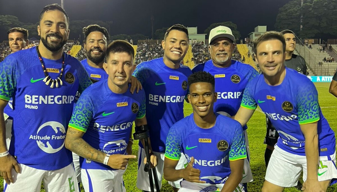 Rogerinho R9 participa de mais de 10 jogos festivos neste fim de ano 