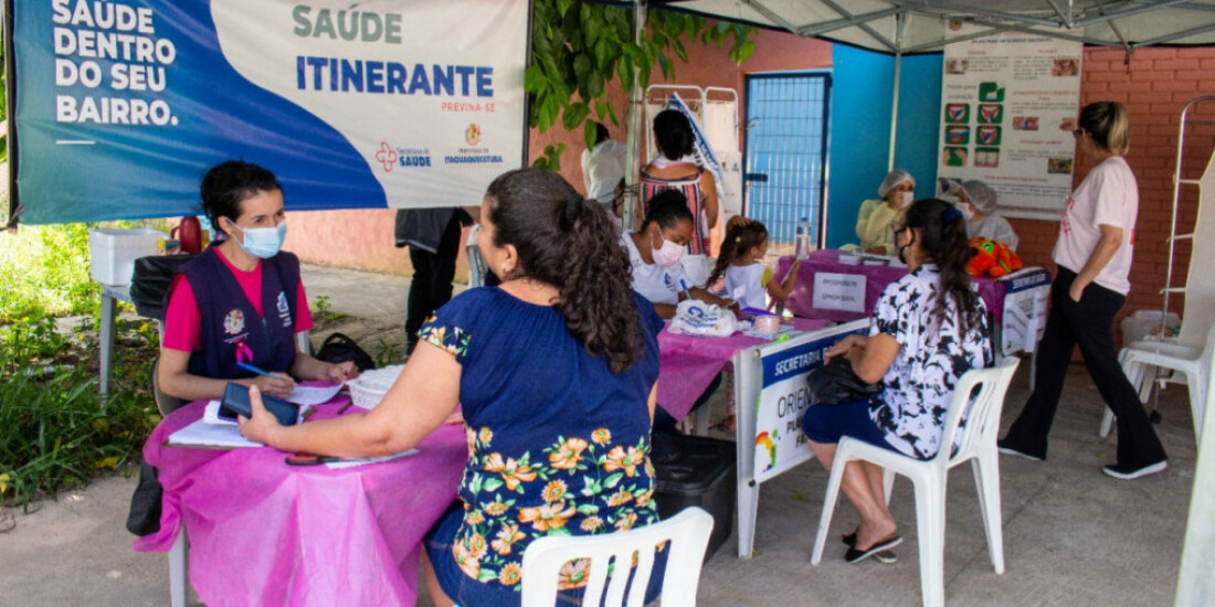 Saúde Itinerante é prorrogado e contempla mais 4 bairros