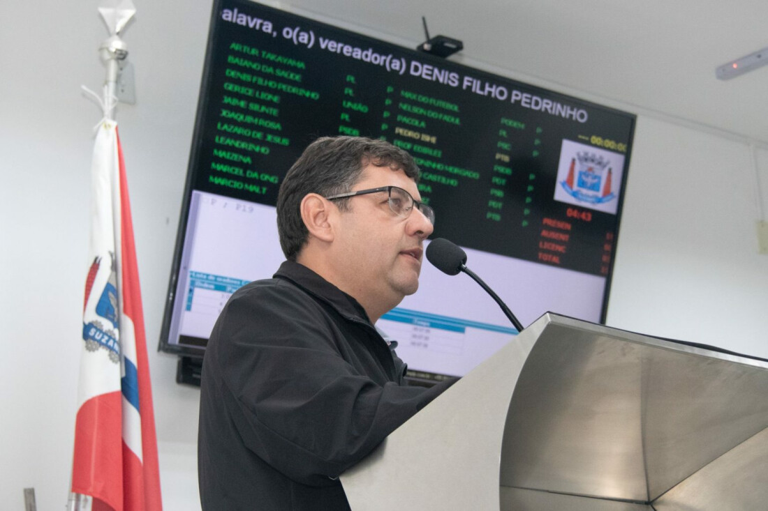 Vereador Denis, o filho do Pedrinho do Mercado, é eleito para o quinto mandato