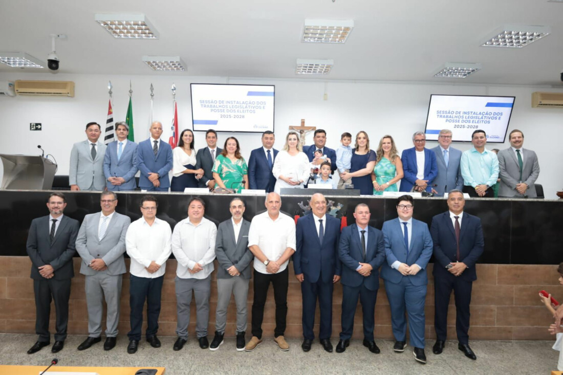 Prefeito Pedro Ishi e vice Said Raful tomam posse em cerimônia na Câmara