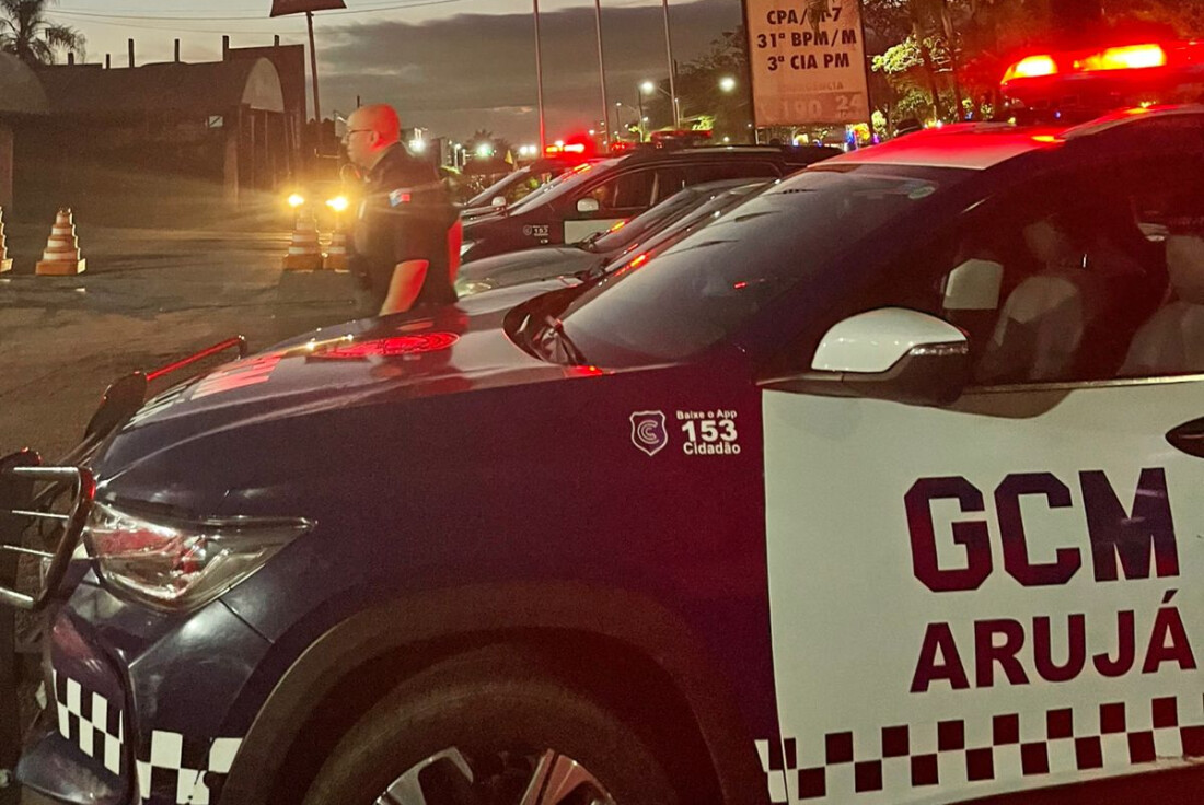 Operação 'Arujá no Sossego' garante tranquilidade na virada do ano