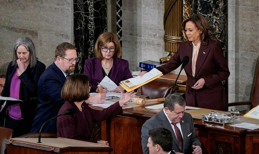 Congresso dos EUA certifica vitória eleitoral de Trump para posse