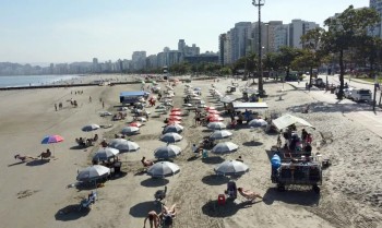 Secretaria recomenda que banhistas evitem mar por 24 horas após chuva