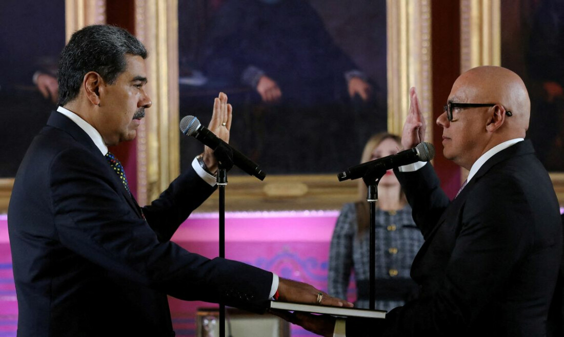 Maduro: "esta posse venezuelana constitucional não puderam impedir"