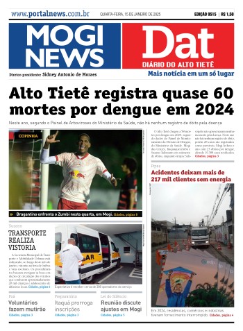 Edição Mogi News / Dat - 15 de janeiro de 2025