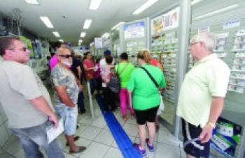 Greve faz movimento nas lotéricas aumentar