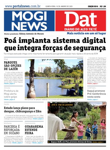 Edição Mogi News/DAT - 16 DE JANEIRO DE 2025