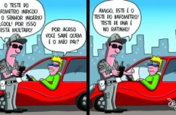 Denny "bomba" com charge e arte