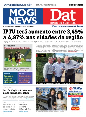 Edição Mogi News / Dat - 17 de janeiro de 2025
