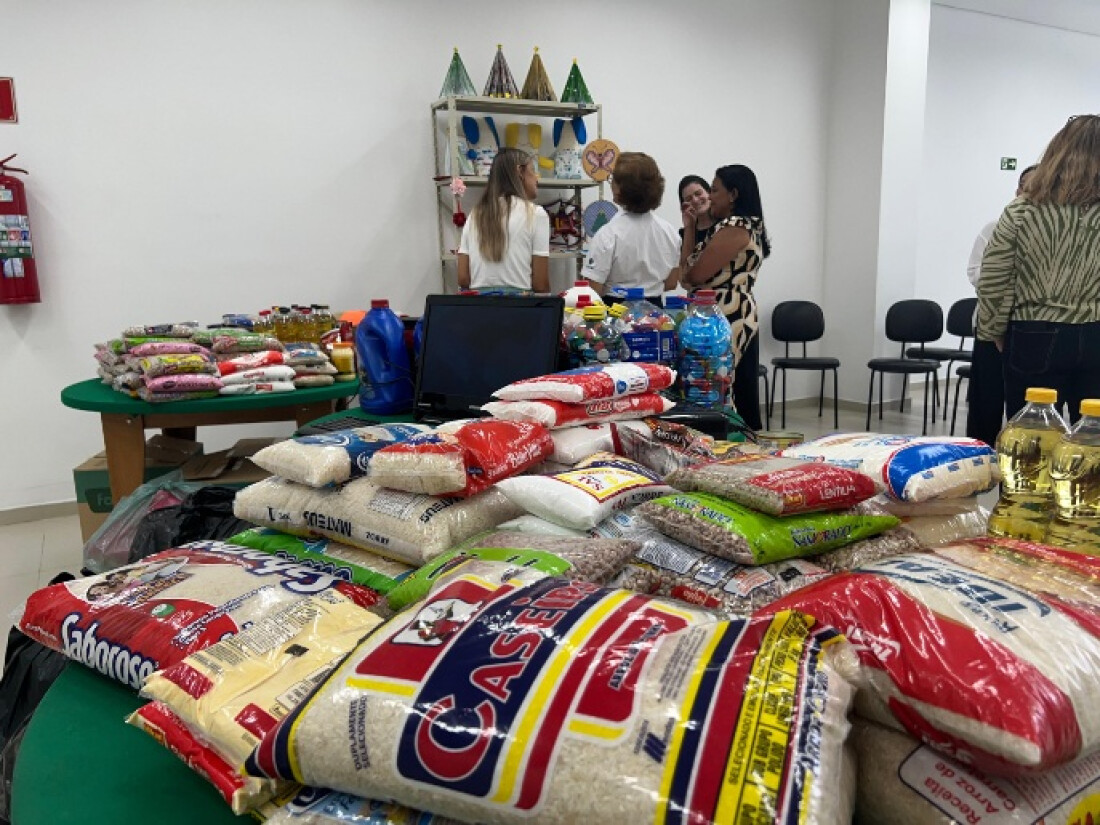 Fundo Social de Mogi recebe doações de pacientes e funcionários da UnicaFisio  