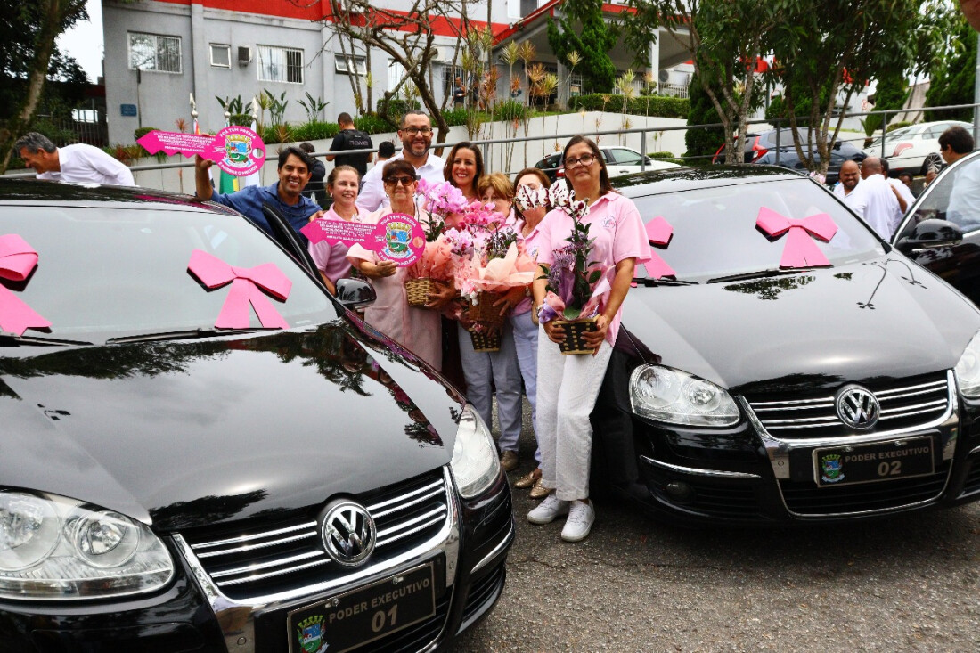 Saulo Souza entrega veículos oficiais para o transporte de pacientes oncológicos