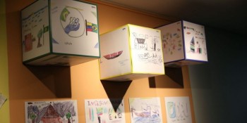 Defensoria faz exposição com desenhos de crianças refugiadas