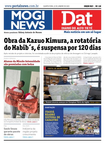 Edição Mogin News / Dat - 22 de janeiro de 2025