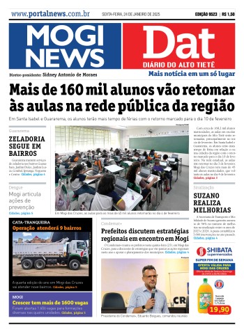 Edição Mogi News / Dat - 24 de janeiro de 2025