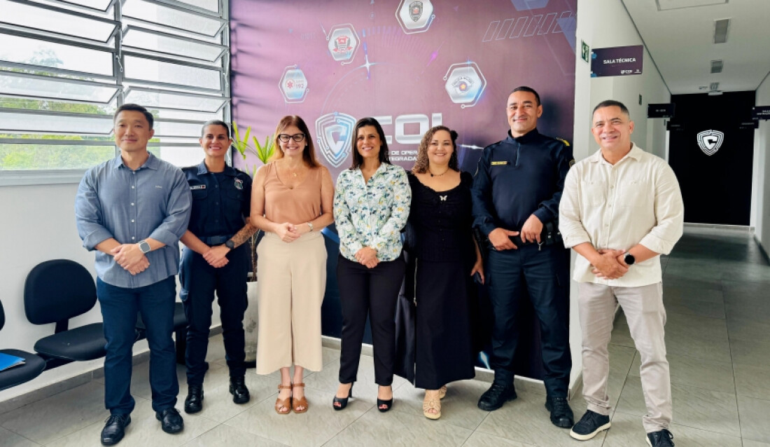 Prefeita vistoria COI e anuncia o novo comandante da Guarda Civil Municipal