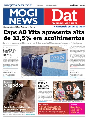 Edição Mogi News / Dat - 26 de janeiro de 2025