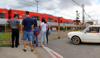 Passagens em nível da rua Campos Sales e da Cavalheiro Nami Jafet estão interditadas neste final de semana