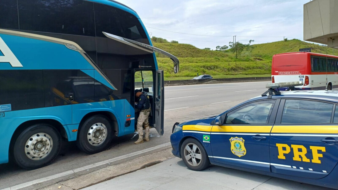 PRF dá dicas de segurança para quem vai viajar de ônibus nas férias
