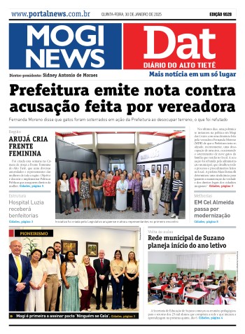 Edição Mogi News / Dat - 30 de janeiro de 2025