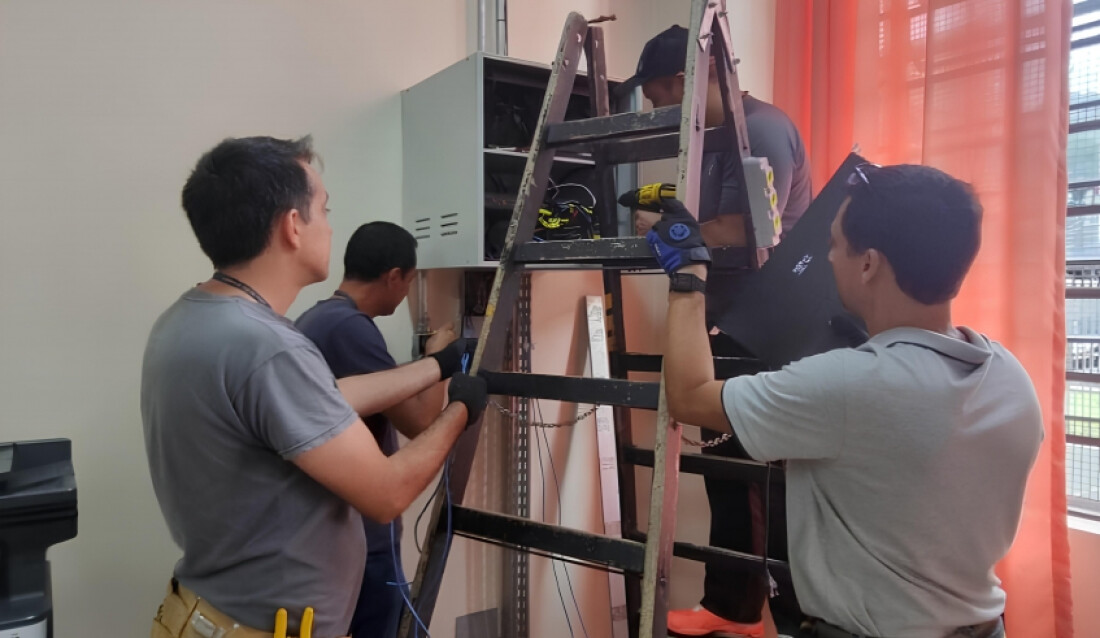 Educação leva mais tecnologia para prédio histórico da EM Cel. Almeida