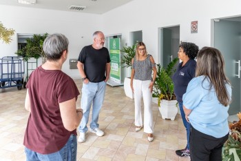 Guararema recebe visita da presidente do Fundo Social de Mogi das Cruzes