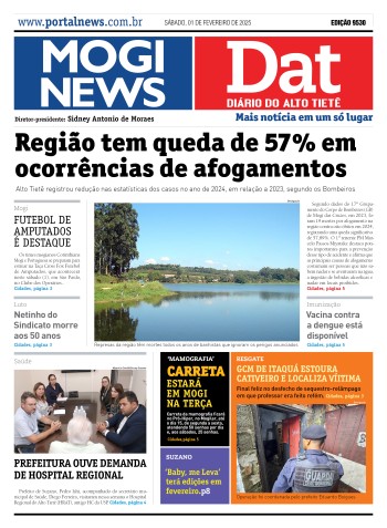 Edição Mogi News/ Dat - Edição 01 de fevereiro de 2025