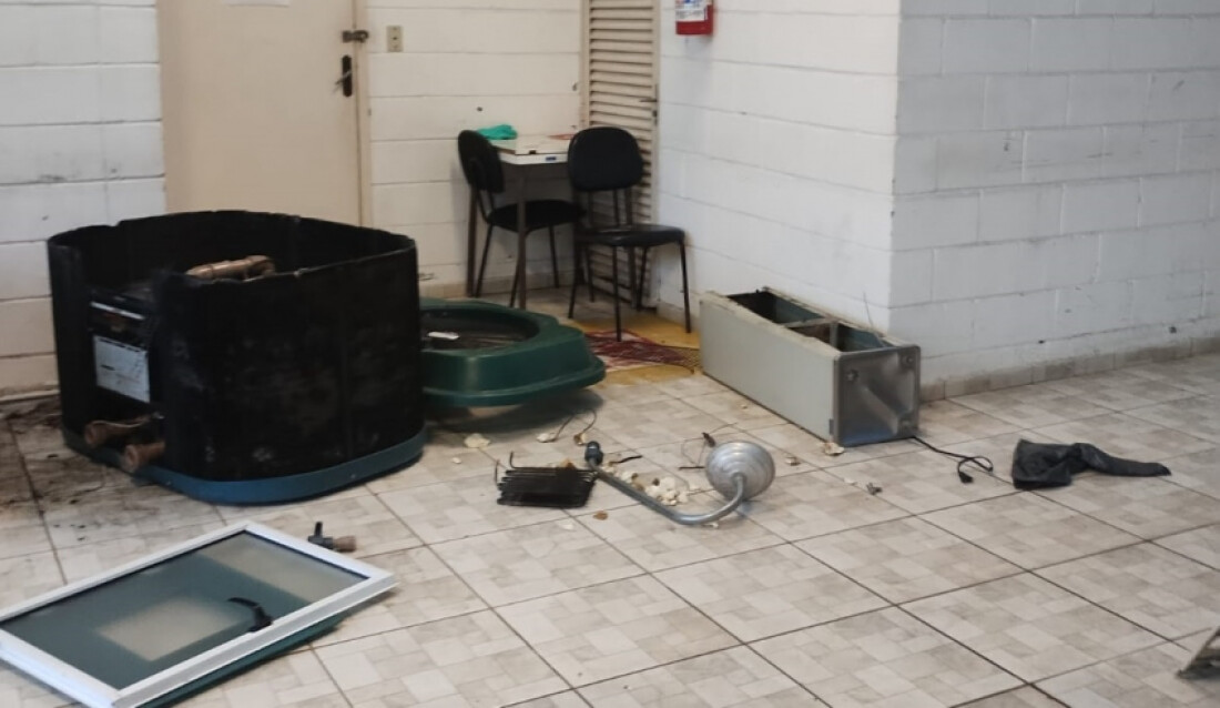 Vandalismo suspende atividades no Pró-Hiper nesta segunda-feira (3)