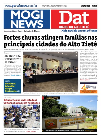 Edição Mogi News/DAT - 4 de fevereiro de 2025