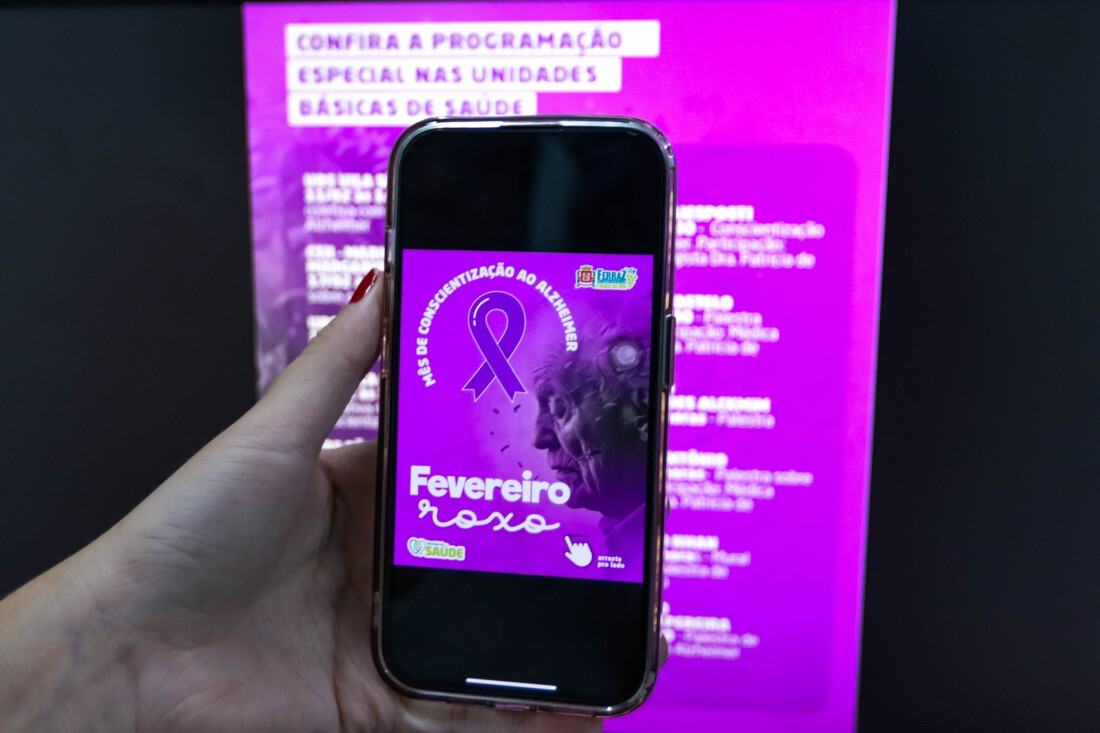 Ferraz terá programação da campanha do mês de conscientização ao Alzheimer