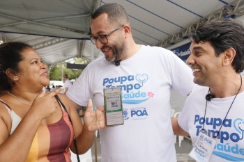 Mutirão Poupatempo da Saúde reduz fila de espera por consultas e exames em Poá