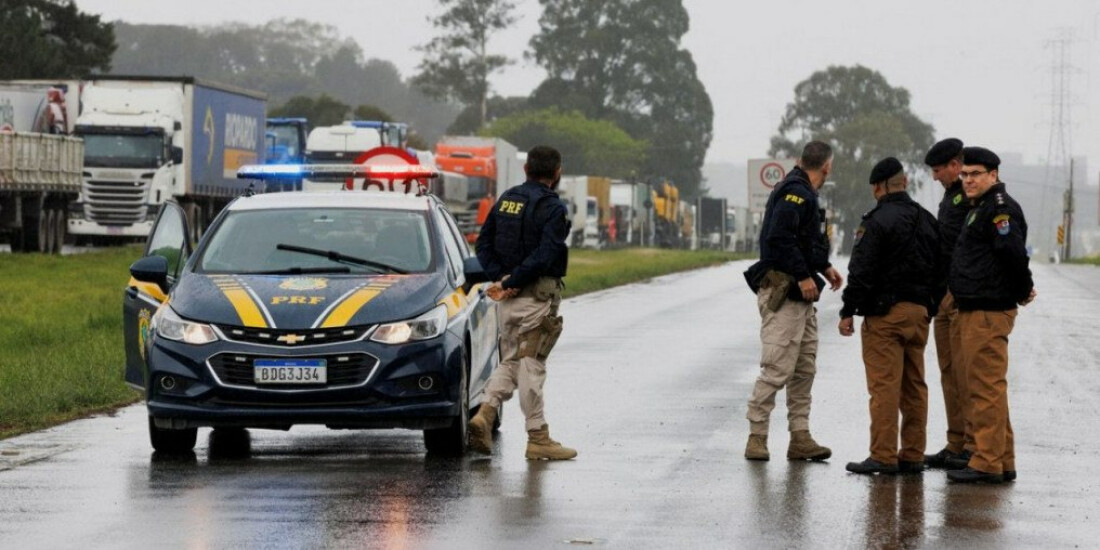 PRF registra um bloqueio parcial em rodovia federal