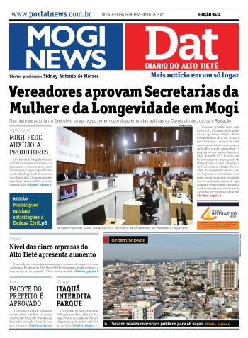 Edição Mogi News/DAT - 6 de fevereiro de 2025