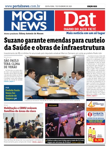 Edição Mogi News/DAT - 7 de fevereiro de 2025