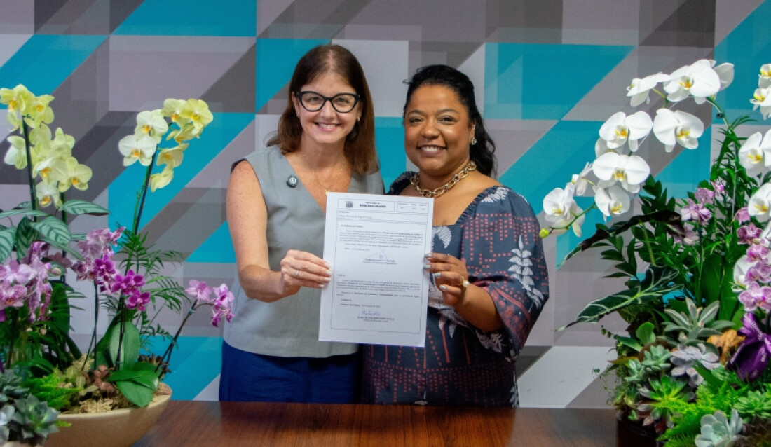 Mara Bertaiolli anuncia a secretária da Mulher de Mogi das Cruzes