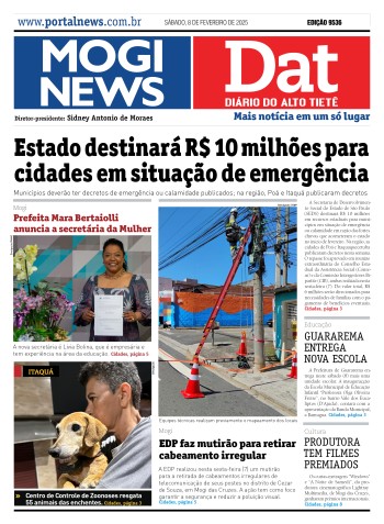 Edição Mogi News/DAT - 8 de fevereiro de 2025