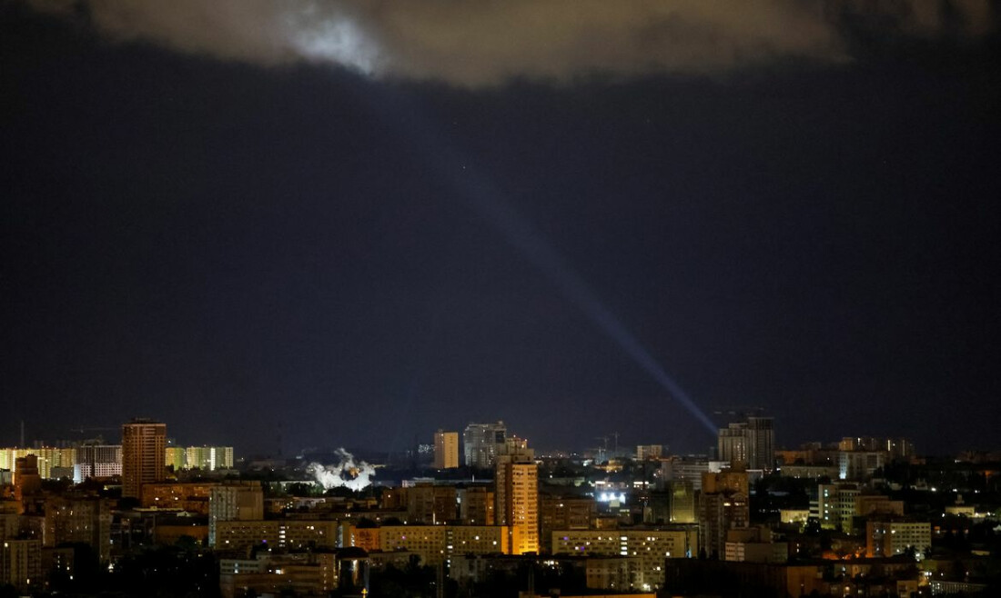 Bombardeio noturno com mísseis e drones atinge Kiev