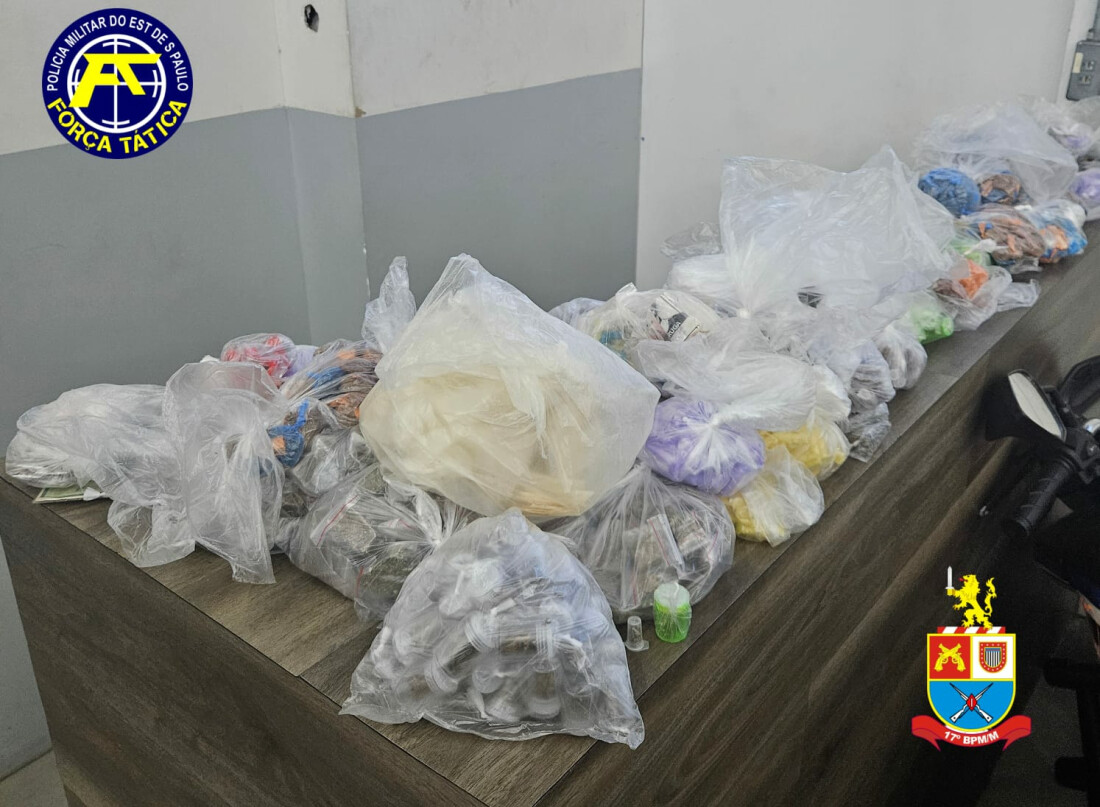Força Tática apreende adolescente com mais de 8 kg de drogas 
