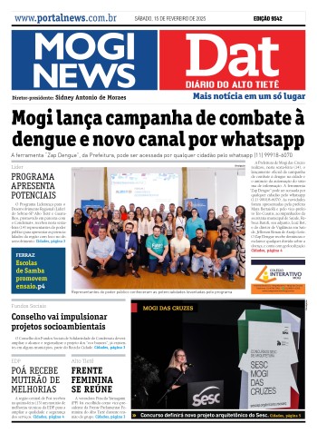Edição Mogi News/DAT - 15 de fevereiro de 2025