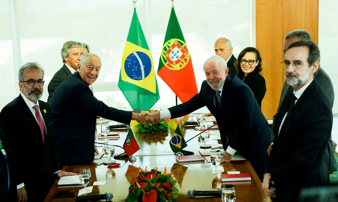 Presidentes do Brasil e Portugal se reúnem para fortalecer cooperação