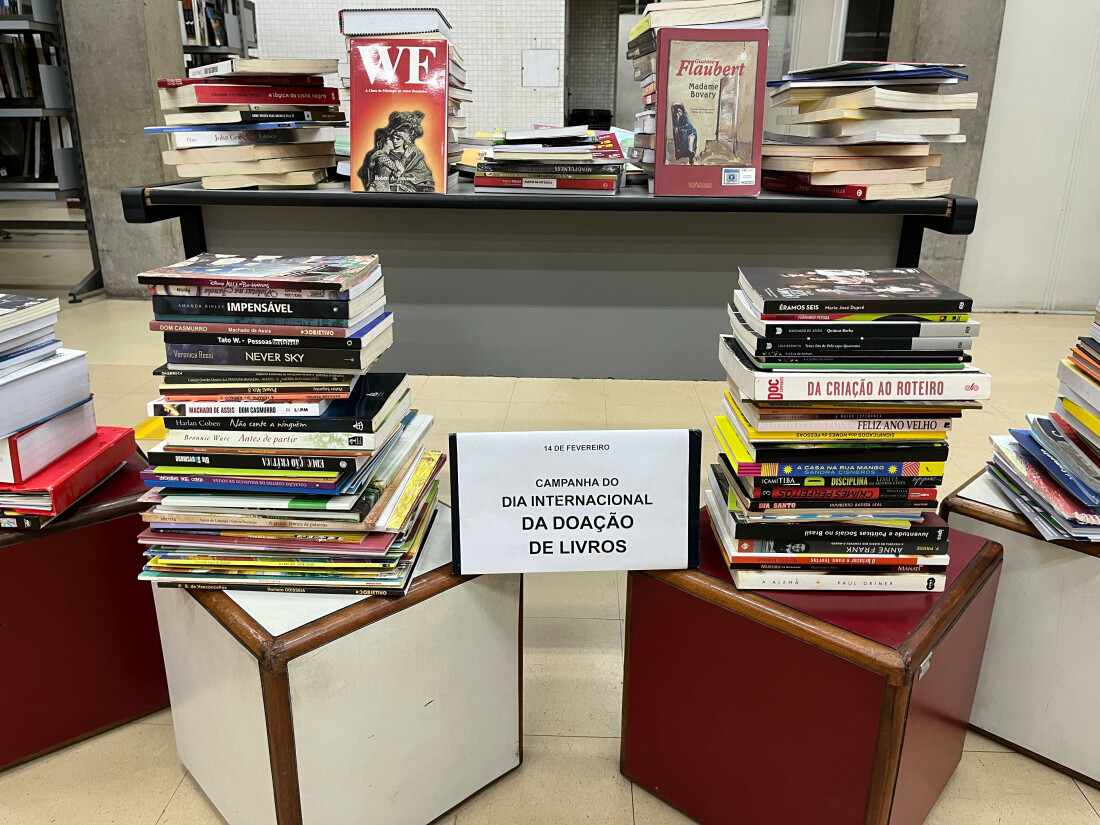 Campanha de arrecadação de livros em Suzano chega ao fim com mil exemplares doados