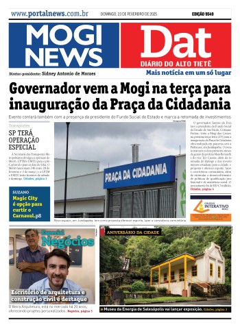Edição Mogi News/DAT - 23 de fevereiro de 2025