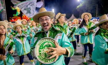 TV Brasil transmite desfiles das escolas de samba de São Paulo