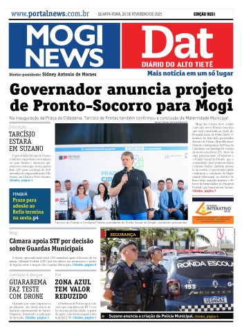 Edição Mogi News/DAT - 26 de fevereiro de 2025