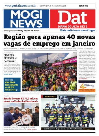 Edição Mogi News/DAT - 27 de fevereiro de 2025