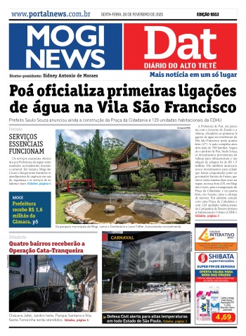 Edição Mogi News/DAT - 28 de fevereiro de 2025