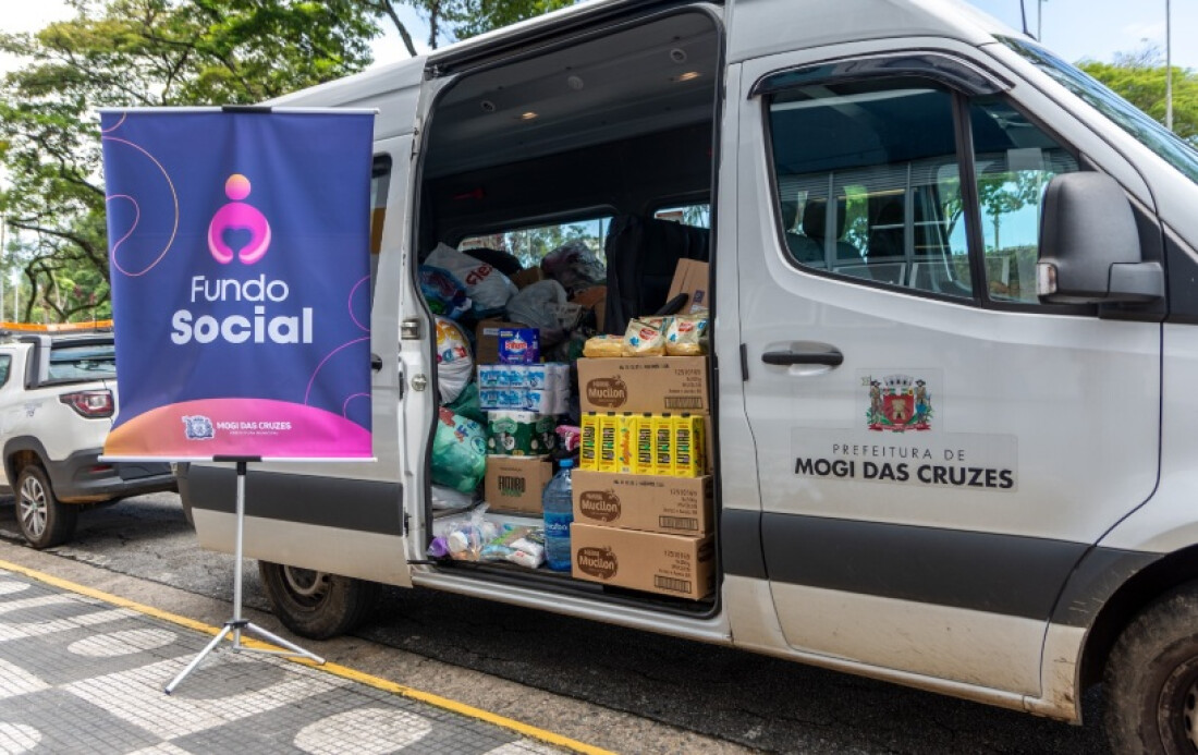 Fundo Social de Mogi arrecada 1,5 mil quilos de alimentos e 15 mil peças de roupas