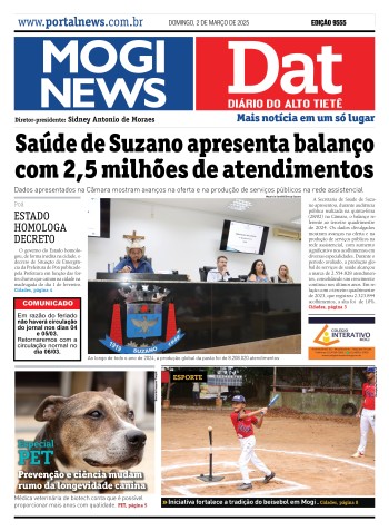 Edição Mogi News/DAT - 2 de março de 2025