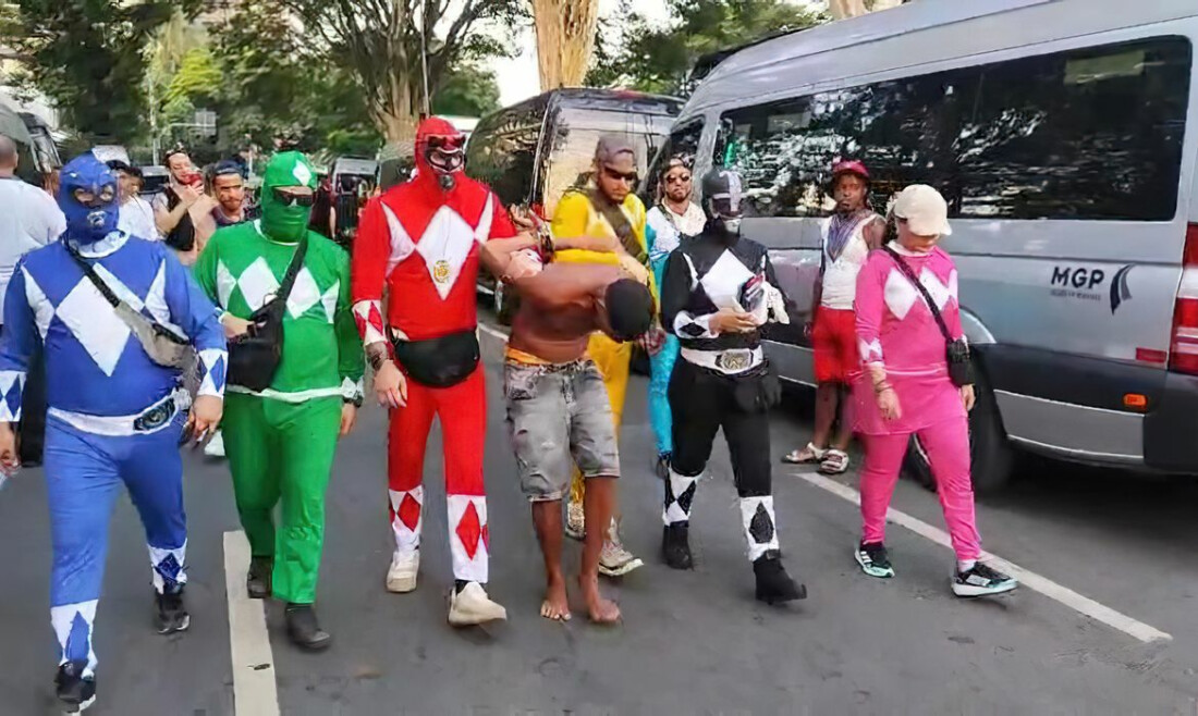 Policiais civis fantasiados prendem homem com celulares roubados em SP