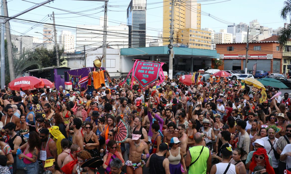Confira a agenda dos blocos de rua de São Paulo na segunda de carnaval