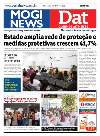 Edição Mogi News/DAT - 7 de março de 2025